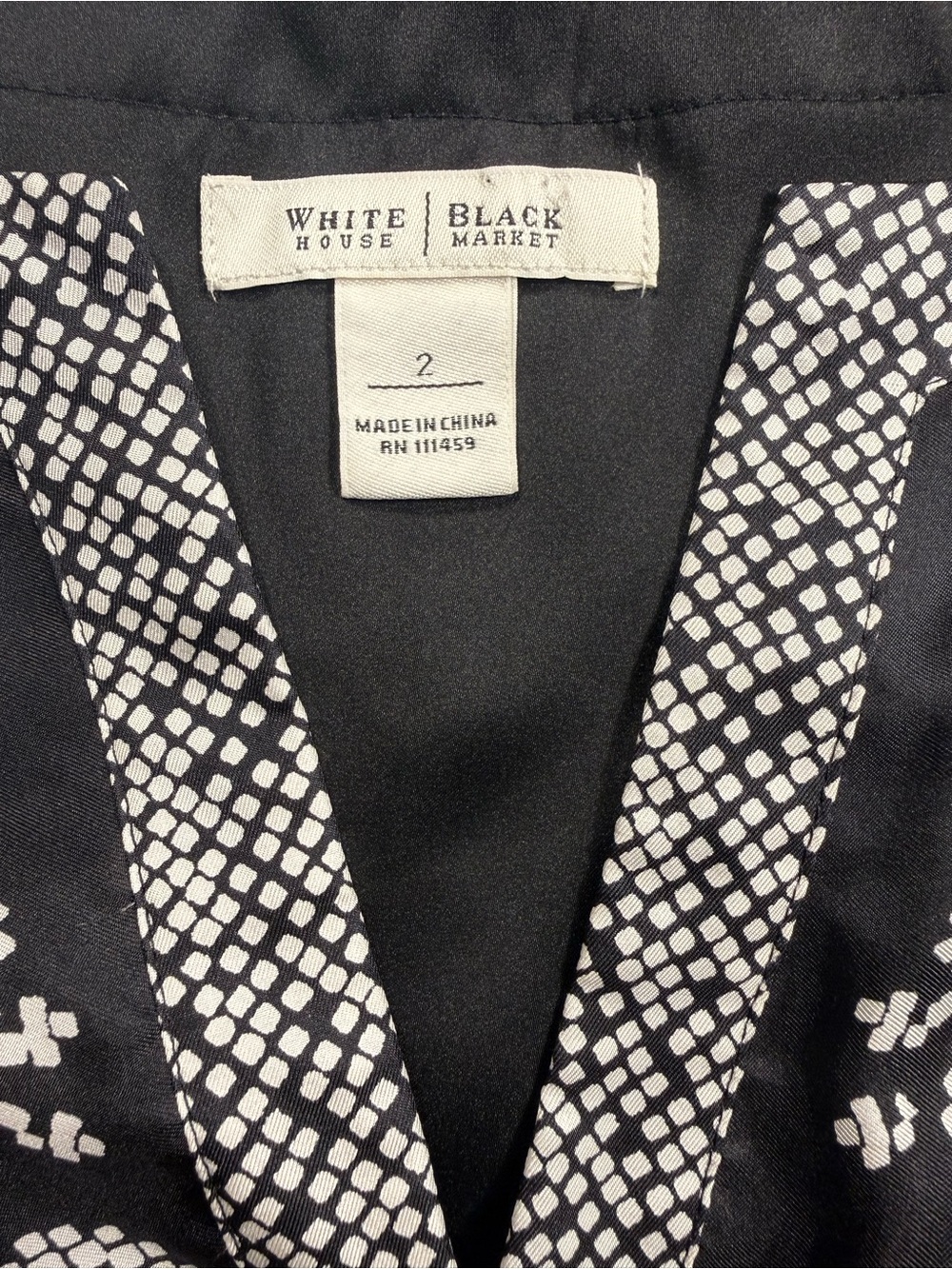 White House Black Market Size 2 100% Silk Sleeveless Midi Dress Embellished - Picture 3 of 7